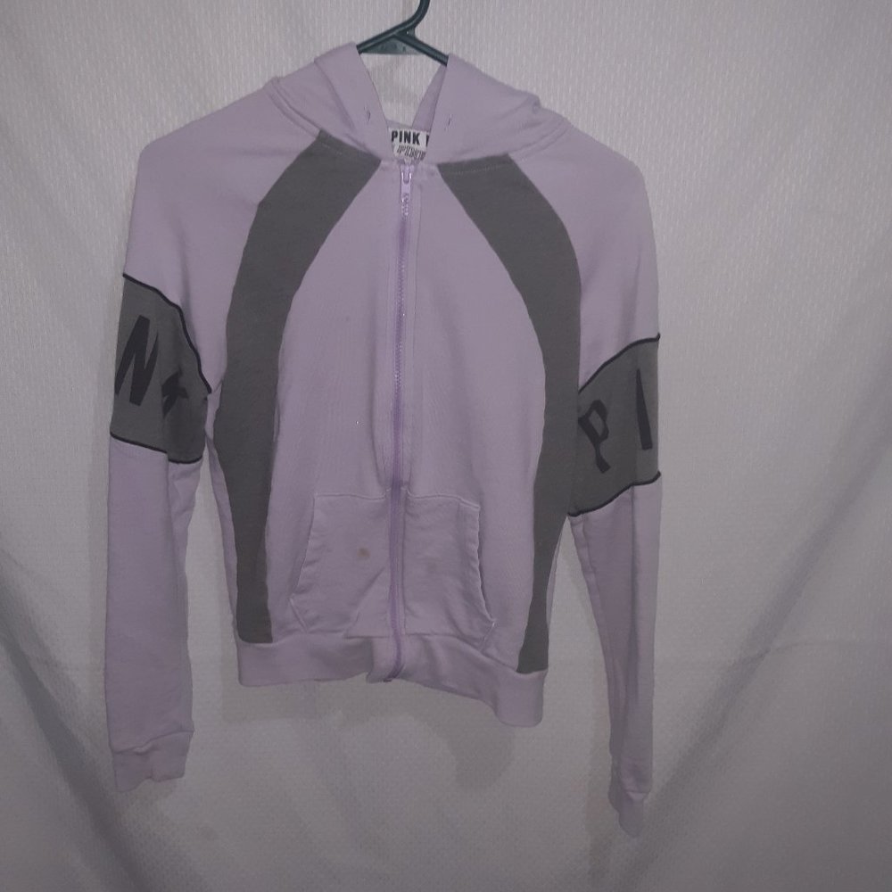 Pink Victoria Secret Zip-up Long Sleeve